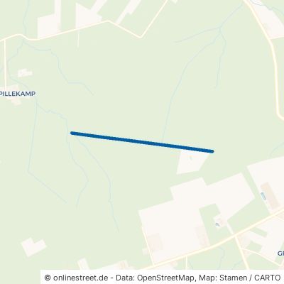 Soldatengrabweg Hünxe Bruckhausen 