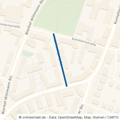 St.-Wolfgang-Straße Regensburg Kumpfmühl-Ziegetsdorf-Neuprüll 