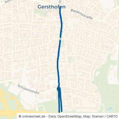 Augsburger Straße Gersthofen 