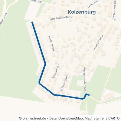 Erlengraben Luckenwalde Kolzenburg 