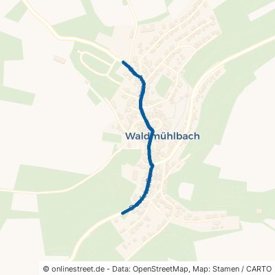 Dorfstraße Billigheim Waldmühlbach 