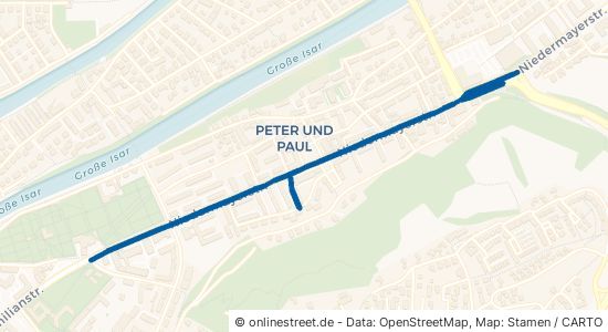 Niedermayerstraße Landshut Peter u. Paul 
