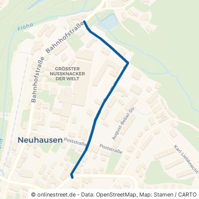 Ernst-Thälmann-Straße Neuhausen (Erzgebirge) Neuhausen 