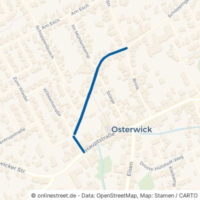 Gartenstraße Rosendahl Osterwick 