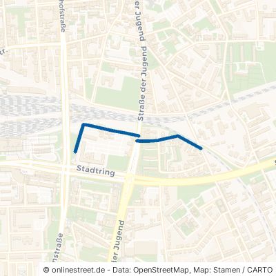 Görlitzer Straße Cottbus Spremberger Vorstadt 