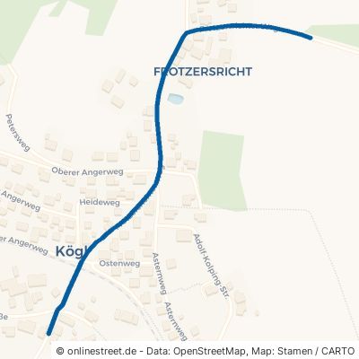Frotzersrichter Weg Schwarzenfeld Kögl 