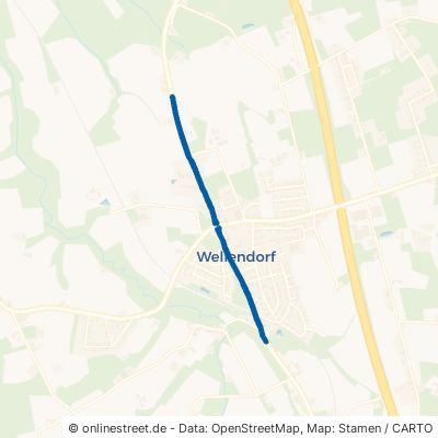 Rothenfelder Straße Hilter am Teutoburger Wald Wellendorf 
