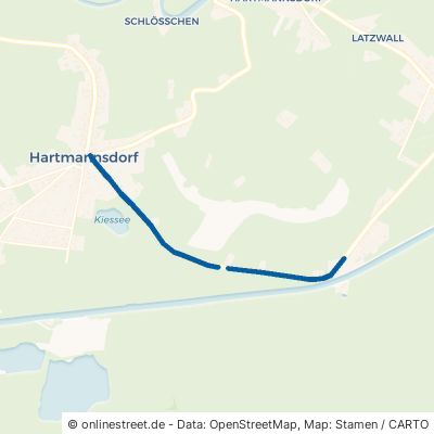 Spreenhagener Straße Spreenhagen Hartmannsdorf 