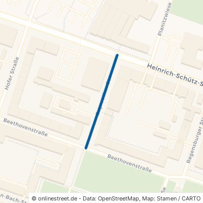 Bayreuther Straße Chemnitz Sonnenberg 
