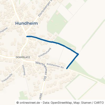 Körnersweg Külsheim Hundheim 