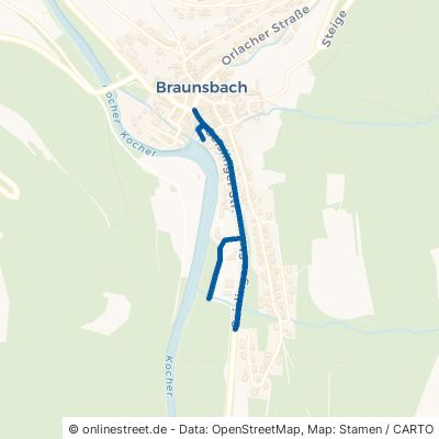 Geislinger Straße Braunsbach 