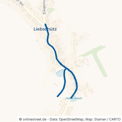 Lobensteiner Straße Remptendorf Liebschütz 