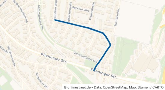 Pilsener Straße Stuttgart Möhringen 