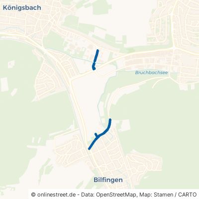 Steiner Straße Kämpfelbach Bilfingen 