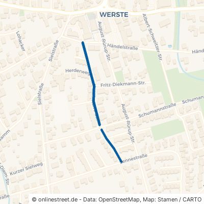 Karl-Harre-Straße Bad Oeynhausen Werste 