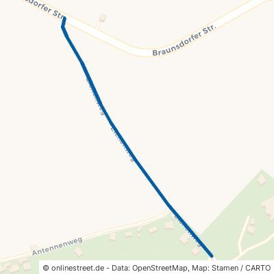 Eichenweg Niederwiesa Braunsdorf 