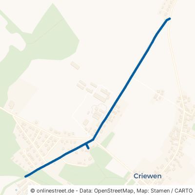 Grüner Weg Schwedt (Oder) Criewen 