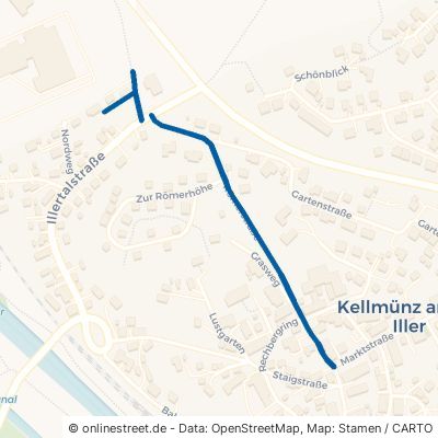 Römerstraße Kellmünz an der Iller 