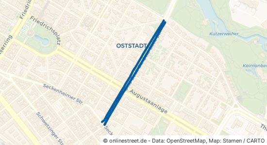 Otto-Beck-Straße 68165 Mannheim Oststadt Oststadt