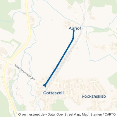 Bahnhofstraße Gotteszell Gotteszell-Bahnhof 