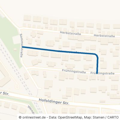 Winterstraße Sauerlach 