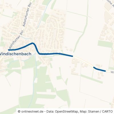 Pfedelbacher Straße Pfedelbach Windischenbach 