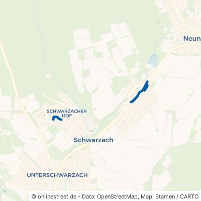 Schulstraße Schwarzach Oberschwarzach 