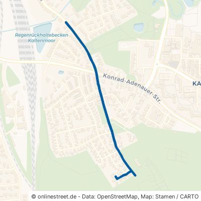 Deutsch-Evern-Weg Lüneburg Kaltenmoor 