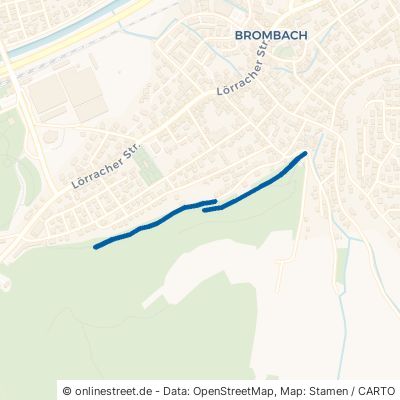 Panoramaweg Lörrach Brombach 