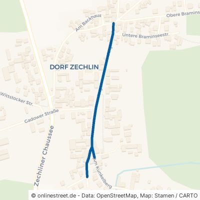 Anger Rheinsberg Dorf Zechlin 