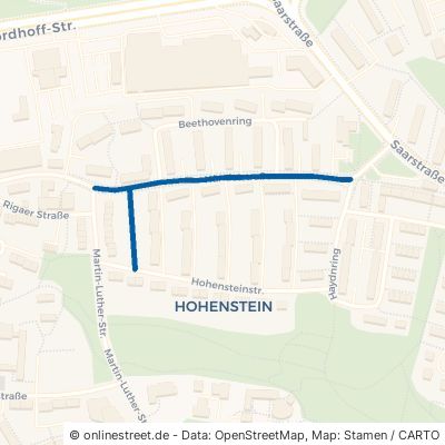 Händelstraße Wolfsburg Hohenstein 