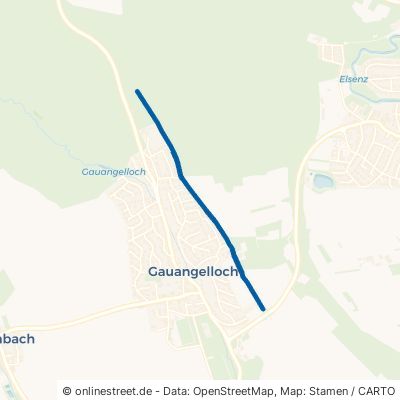 Römerweg Leimen Gauangelloch 