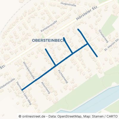 Droste-Hülshoff-Straße Recke Obersteinbeck 