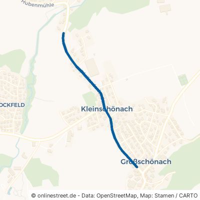 Pfullendorfer Straße Herdwangen-Schönach Kleinschönach 