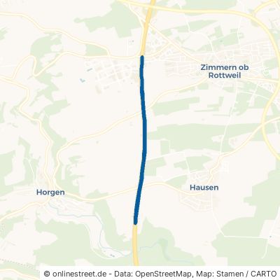 Autobahn A81 78628 Rottweil Hausen Oberbayern Rottweil 
