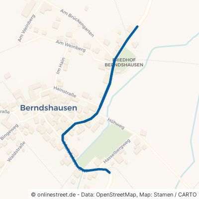 Malsfelder Straße Knüllwald Berndshausen 
