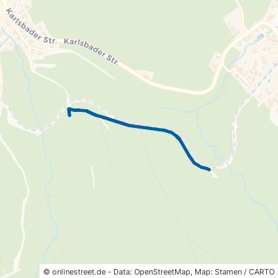 Gelber Weg: Alternative Kamm Sehmatal Neudorf 
