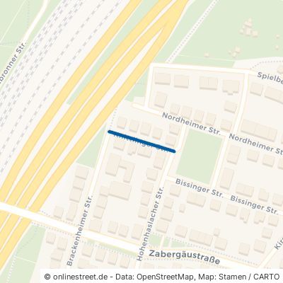 Knittlinger Straße Stuttgart Zuffenhausen 