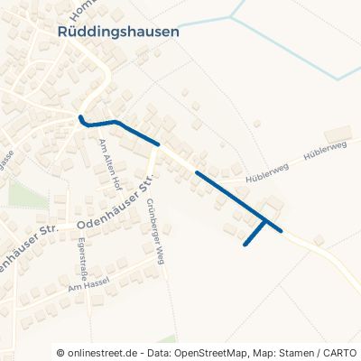 Weitershainer Straße Rabenau Rüddingshausen 