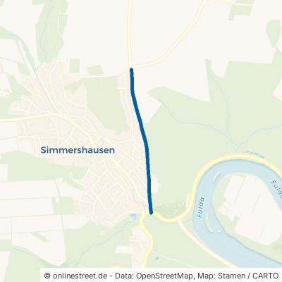 Rothwestener Straße Fuldatal Simmershausen 