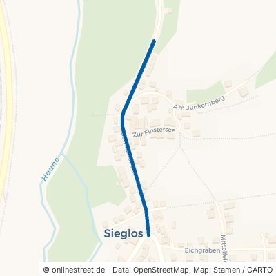 Oberhauner Straße Hauneck Sieglos Sieglos