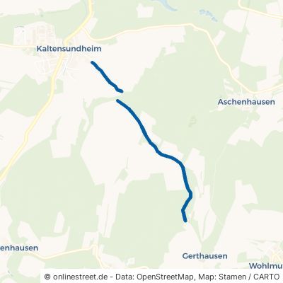 Alte Chaussee Kaltennordheim Kaltensundheim 