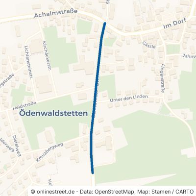 Oberstetter Straße Hohenstein Ödenwaldstetten 