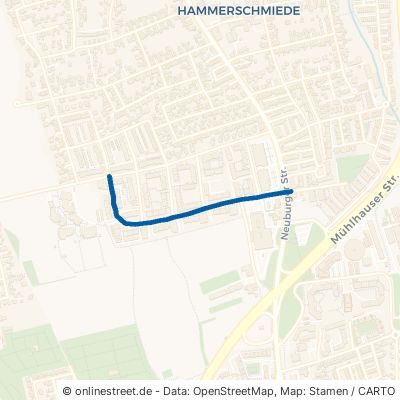 Karlsbader Straße 86169 Augsburg Hammerschmiede Hammerschmiede