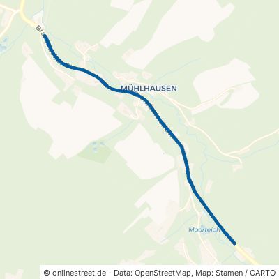Brambacher Straße Bad Elster Mühlhausen 