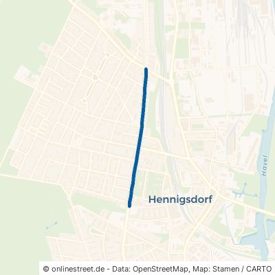 Fontanestraße Hennigsdorf 