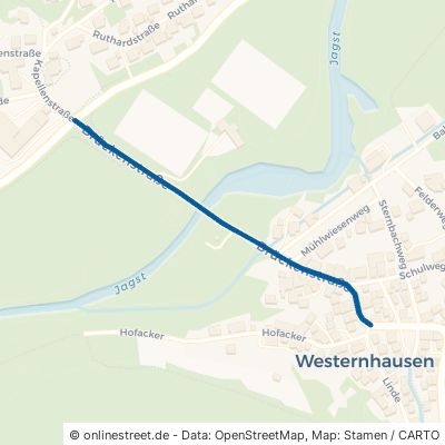 Brückenstraße Schöntal Westernhausen 