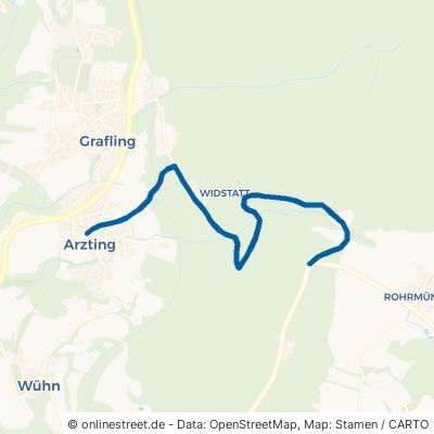 Rohrmünzer Weg Grafling Arzting 