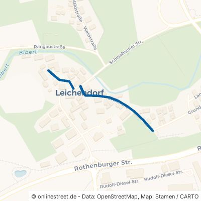 Ortsstraße Zirndorf Leichendorf 