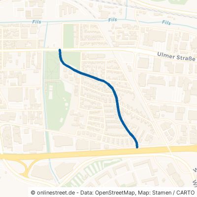 Karl-Schurz-Straße Göppingen Stadtgebiet 